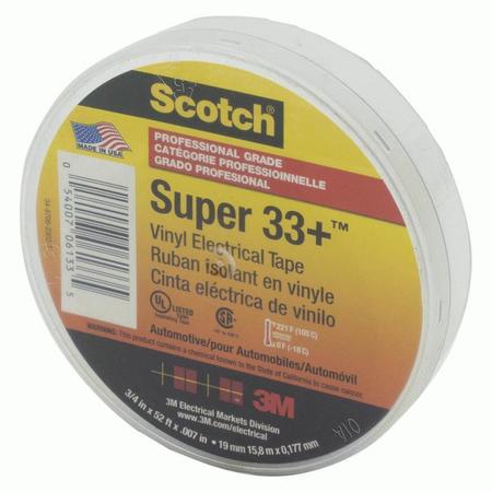 Metra Electronics SUPER 33+ PREMIUM ELECTRICAL TAPE 3/4INX52FT- EACH SUPER33